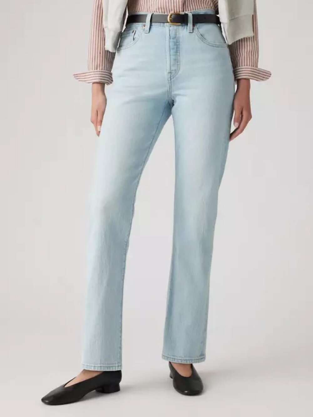 Levi's 501® Original Fit Women's Jeans, Ice Cloud - Light Wash, Size 29